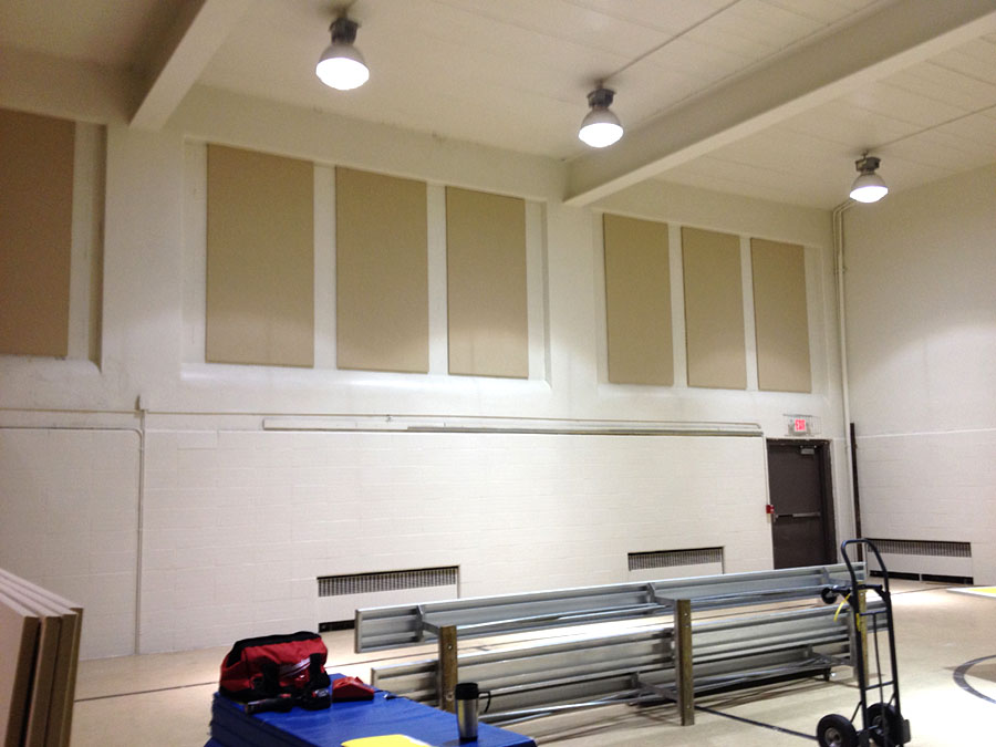 Salvation Army Acoustic Wall Panels